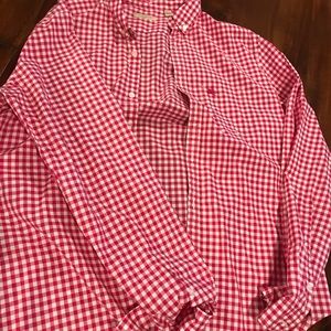 Burberry men’s button down XL