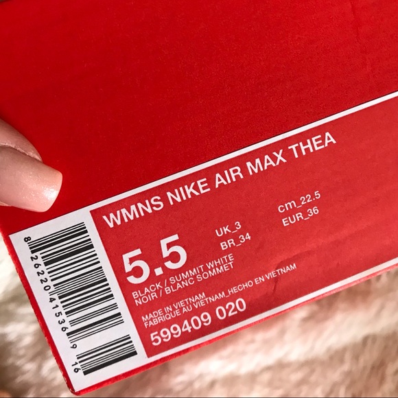 SOLD | NEW 🌹 AIR MAX THEA SZ 5.5 WOMENS - Picture 5 of 8