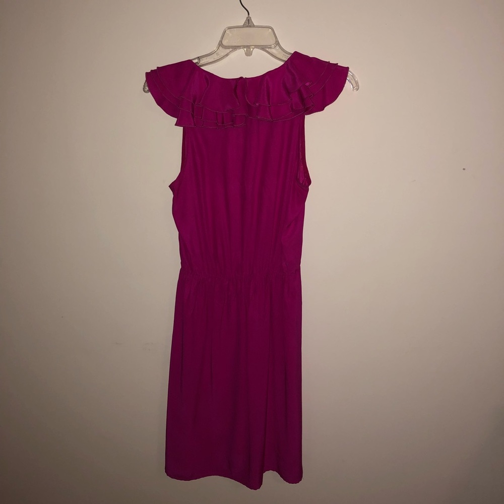 Amanda Uprichard Pink Ruffle Dress - Picture 5 of 6