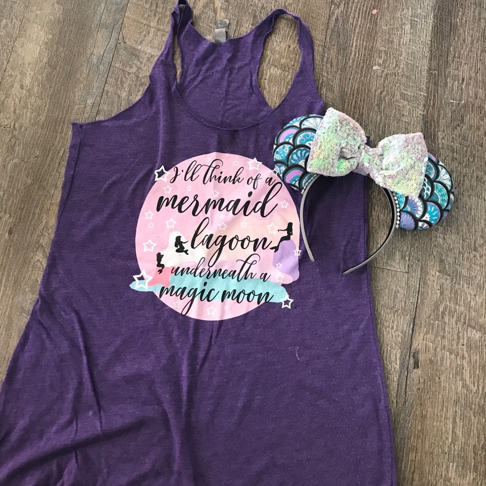 Ears and tank top for Disney!