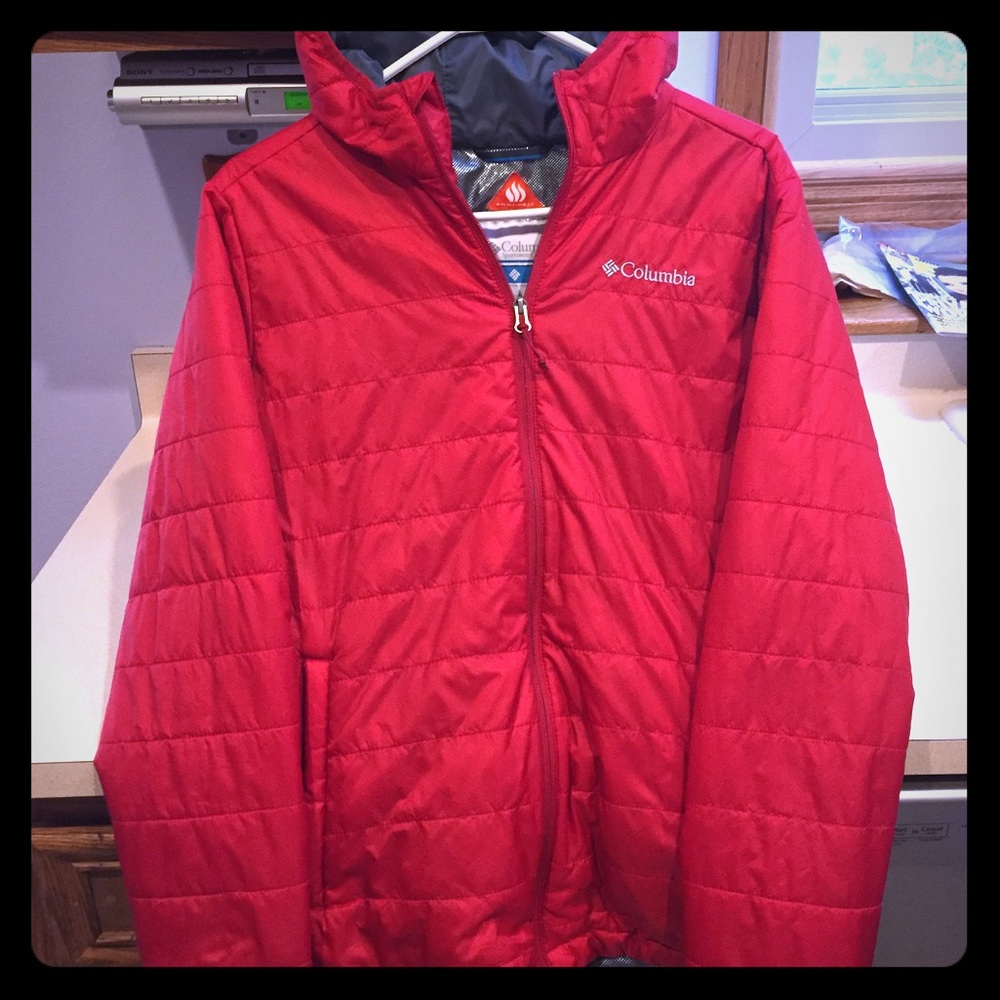 Men's Columbia Omni-heat winter coat