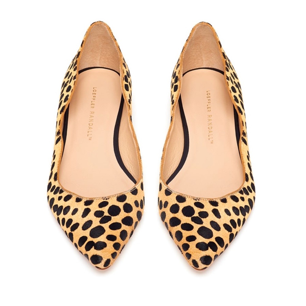 ✖️SOLD✖️Loeffler Randall Milla Cheetah flats