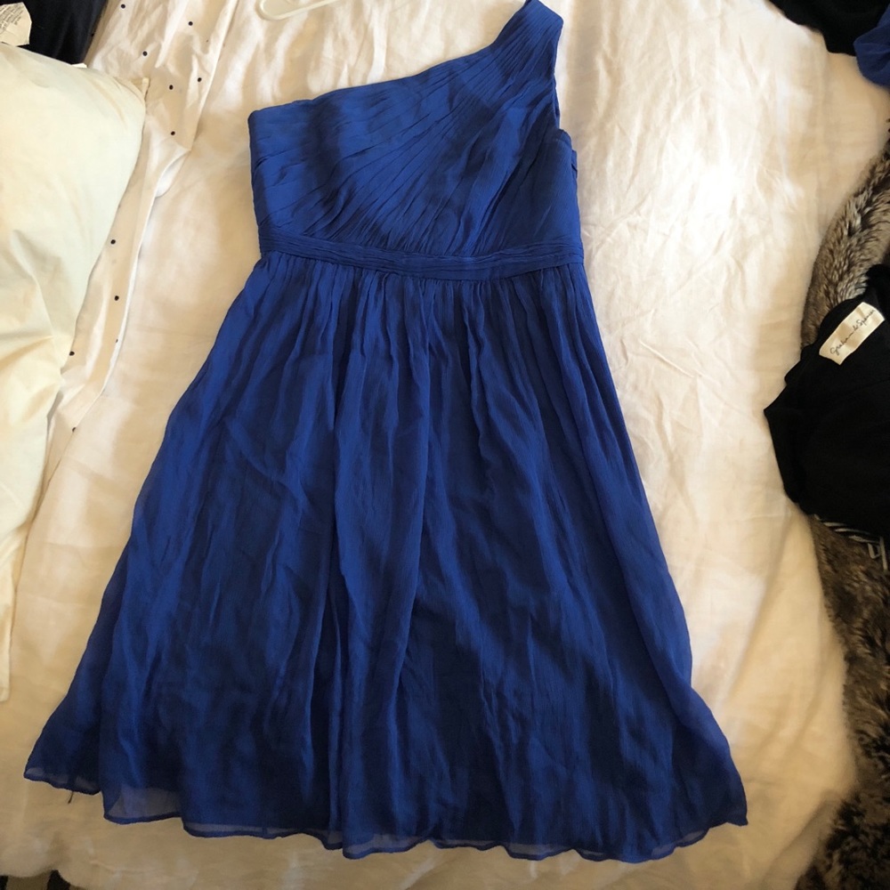 J. Crew- royal blue bridesmaid/party dress!