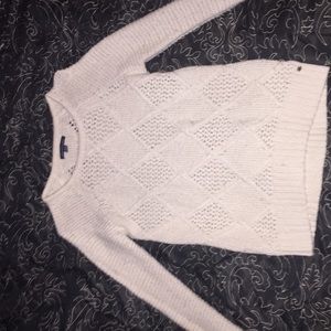 XS American eagle cream sweater