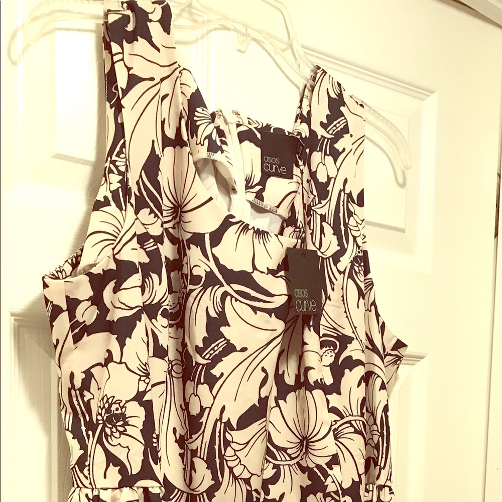 ASOS Knee Length Sleeveless Dress