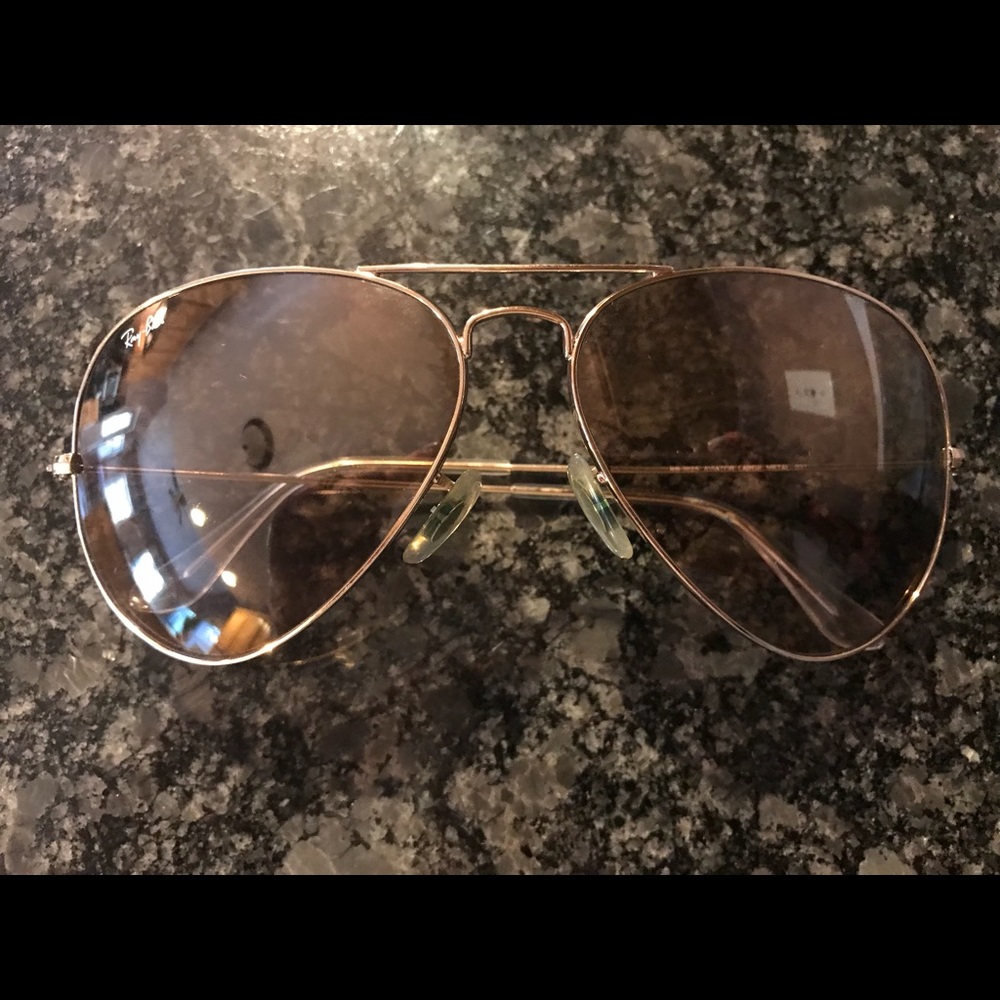 Ray-Ban Aviators RB 3025 Gold Large Frame 62 mm