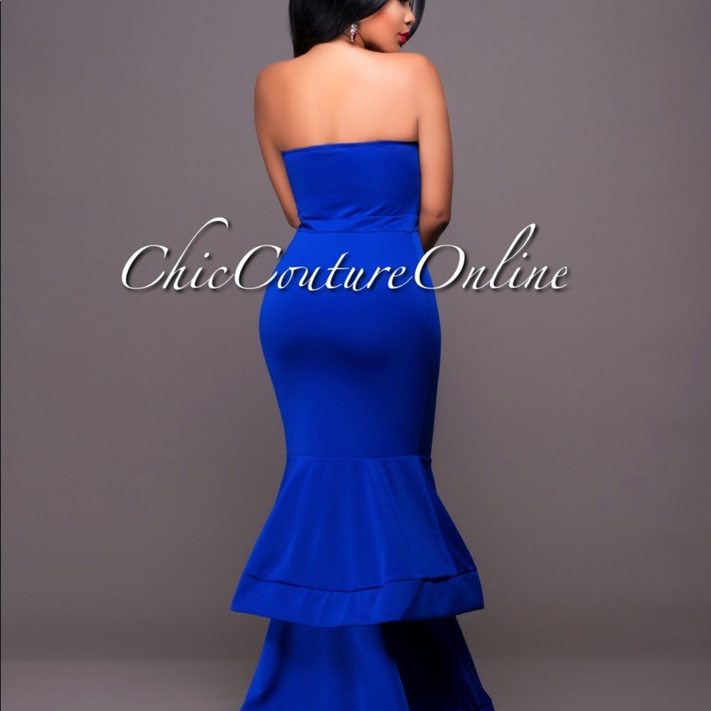 Brand new royal blue formal dresses