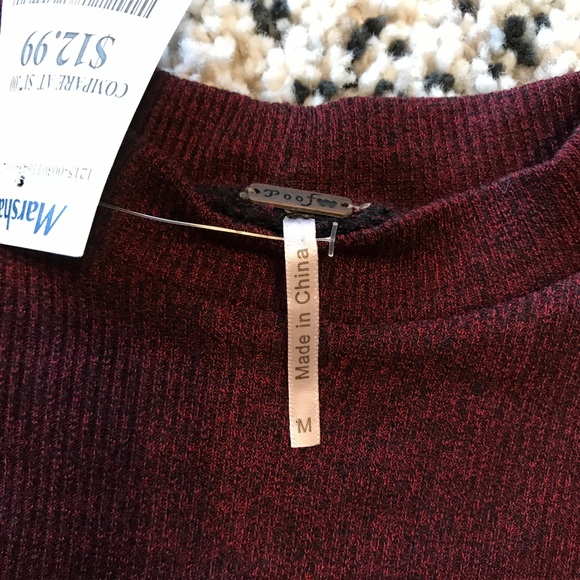 Burgundy dress NWT size M - Picture 4 of 4