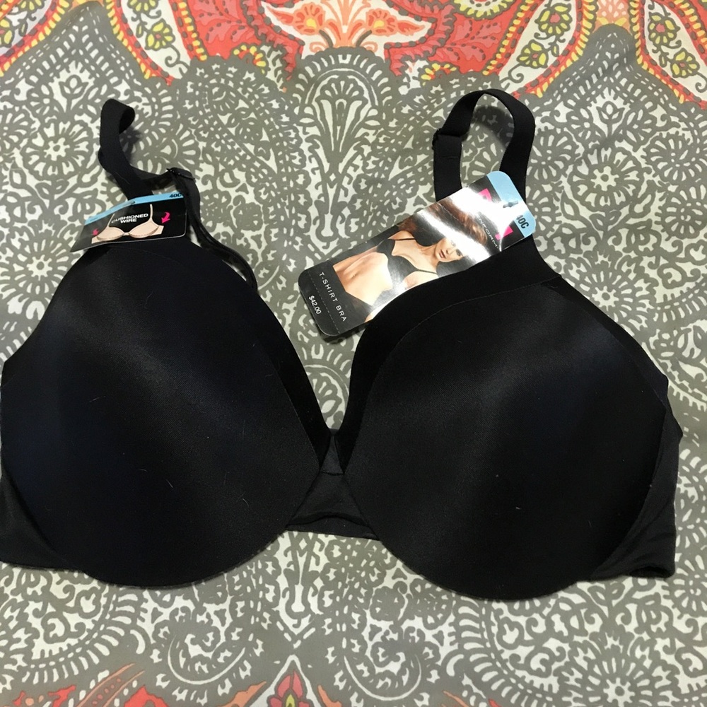 NWT Maidenform 40C black bra