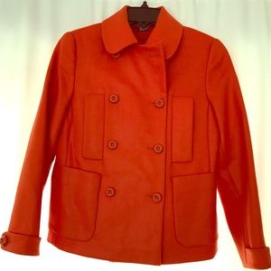 Per se size 2 orange jacket