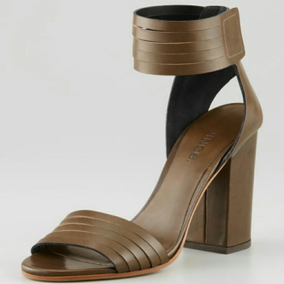 Sold😝VINCE|  Lara Banded Sandal in Olive Brown - Picture 5 of 8