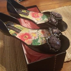 Steven by Steve Madden peep toe jellies