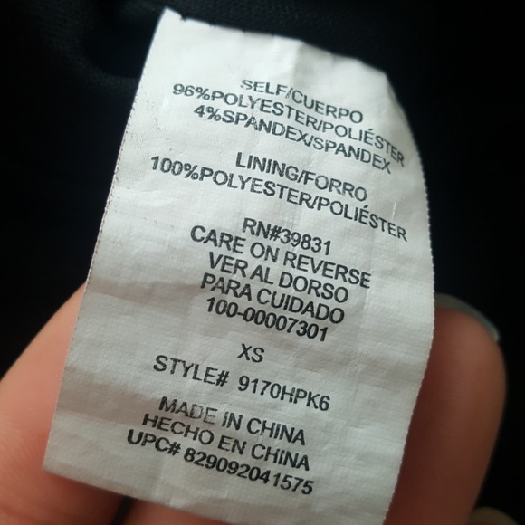 XOXO Little Black Dress Sz. Xs - Picture 8 of 8