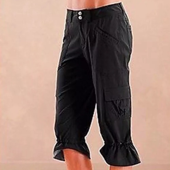 low rise capri pants