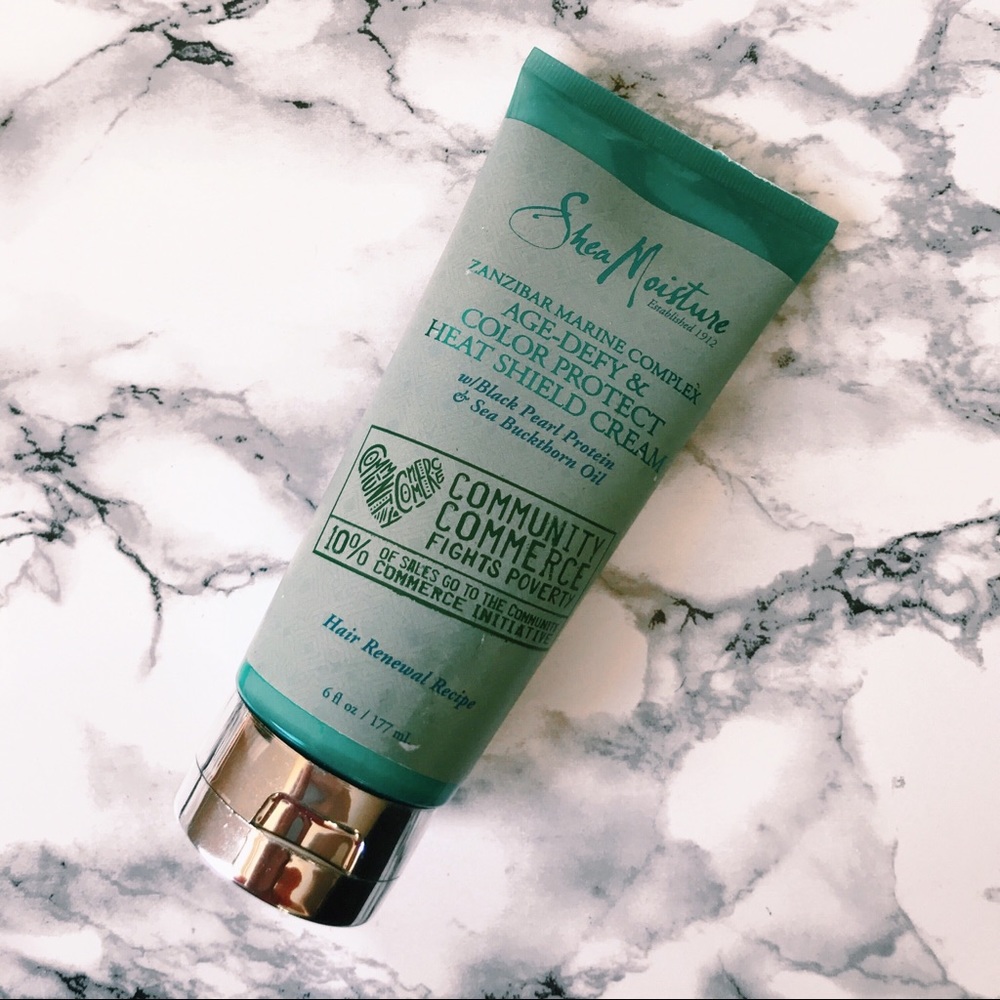Shea Moisture Zanzibar Heat Shield Hair Cream