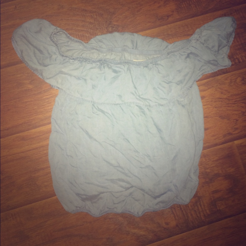 Blue crop top(never worn)
