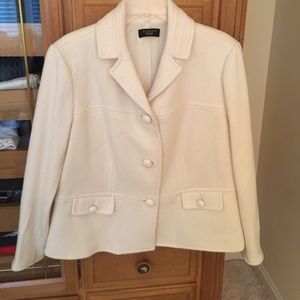 Talbots Cream Jacket
