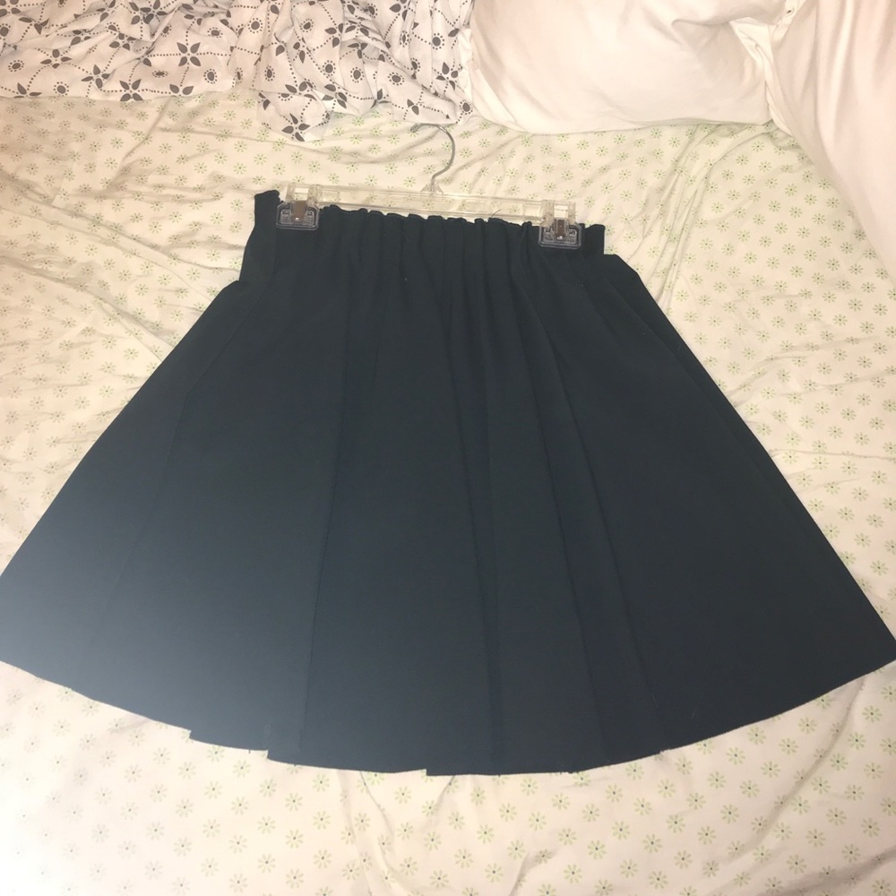 Zara green skirt