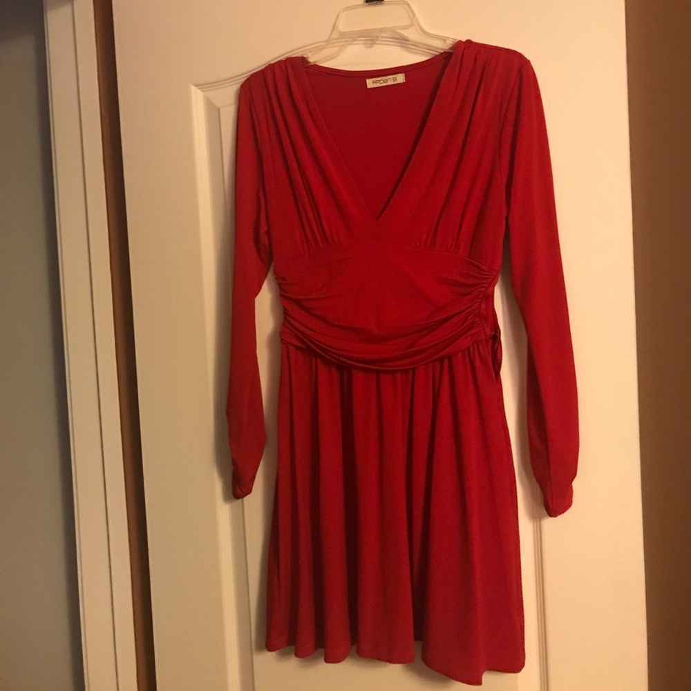 Arden B red dress