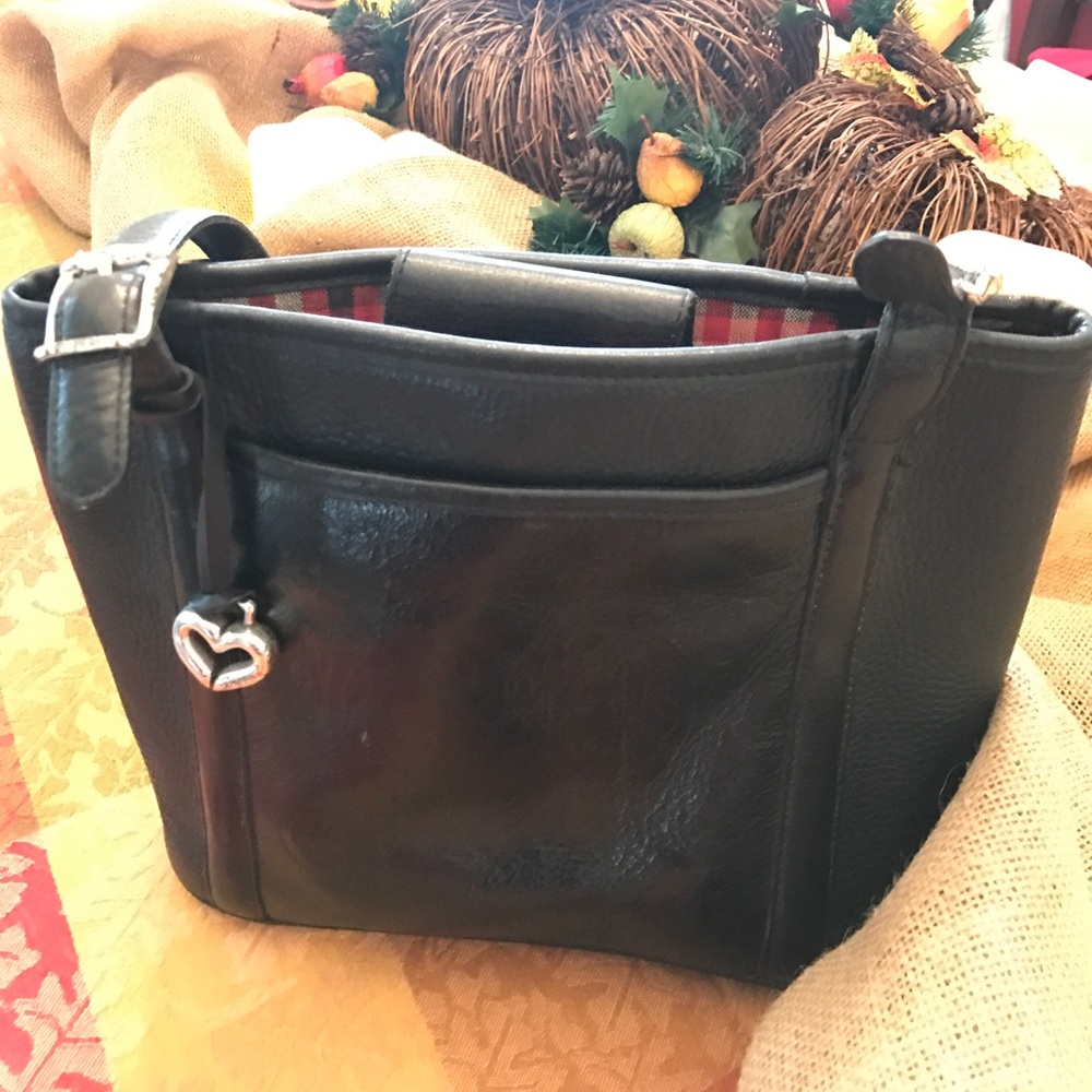 Brighton leather tote
