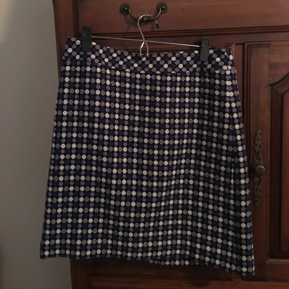 Talbots wool mini above the knee skirt