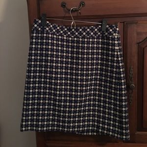 Talbots wool mini above the knee skirt