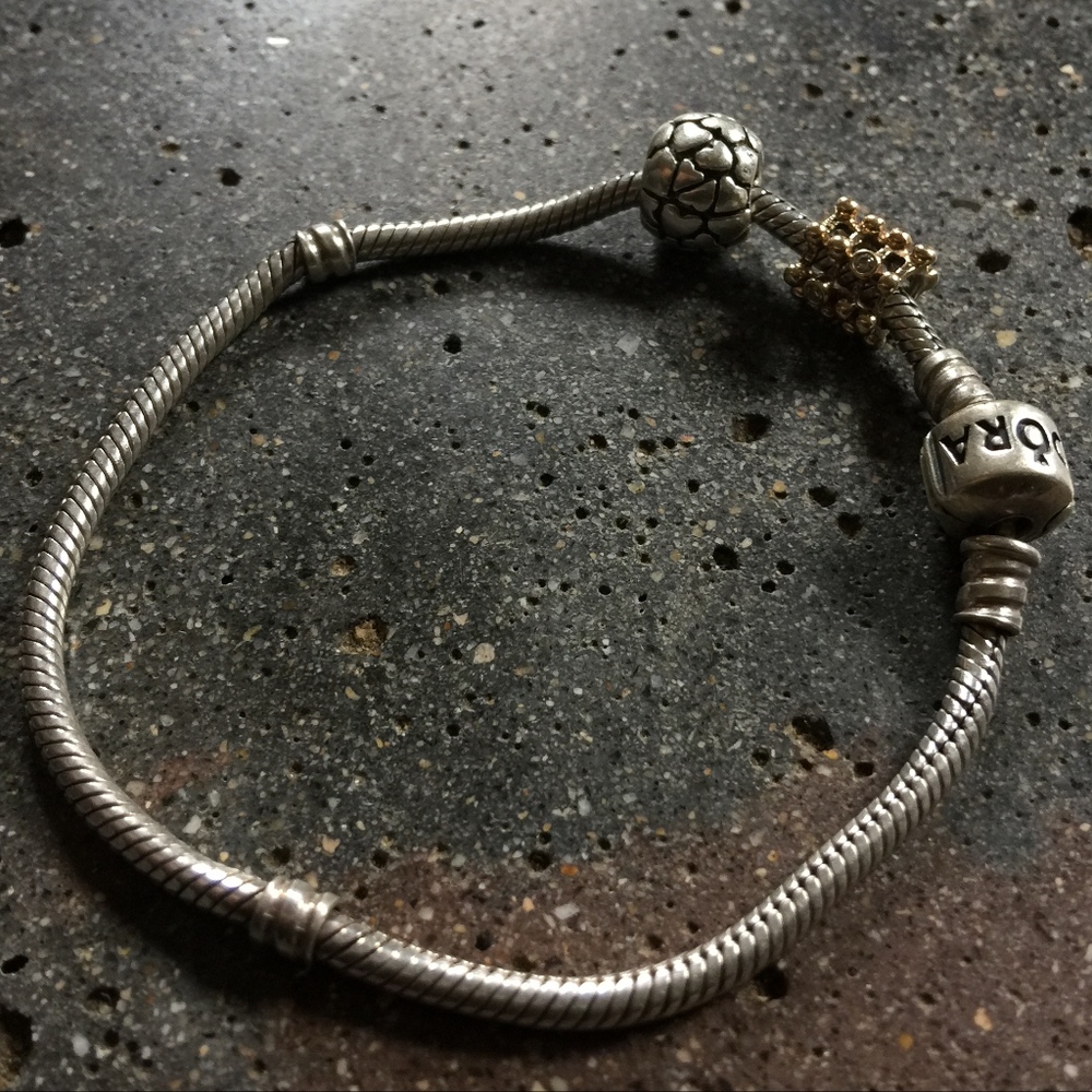 Pandora Iconic Silver Charm Bracelet