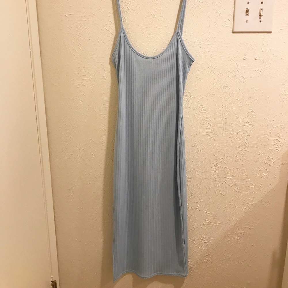 Pastel Blue Mini Dress