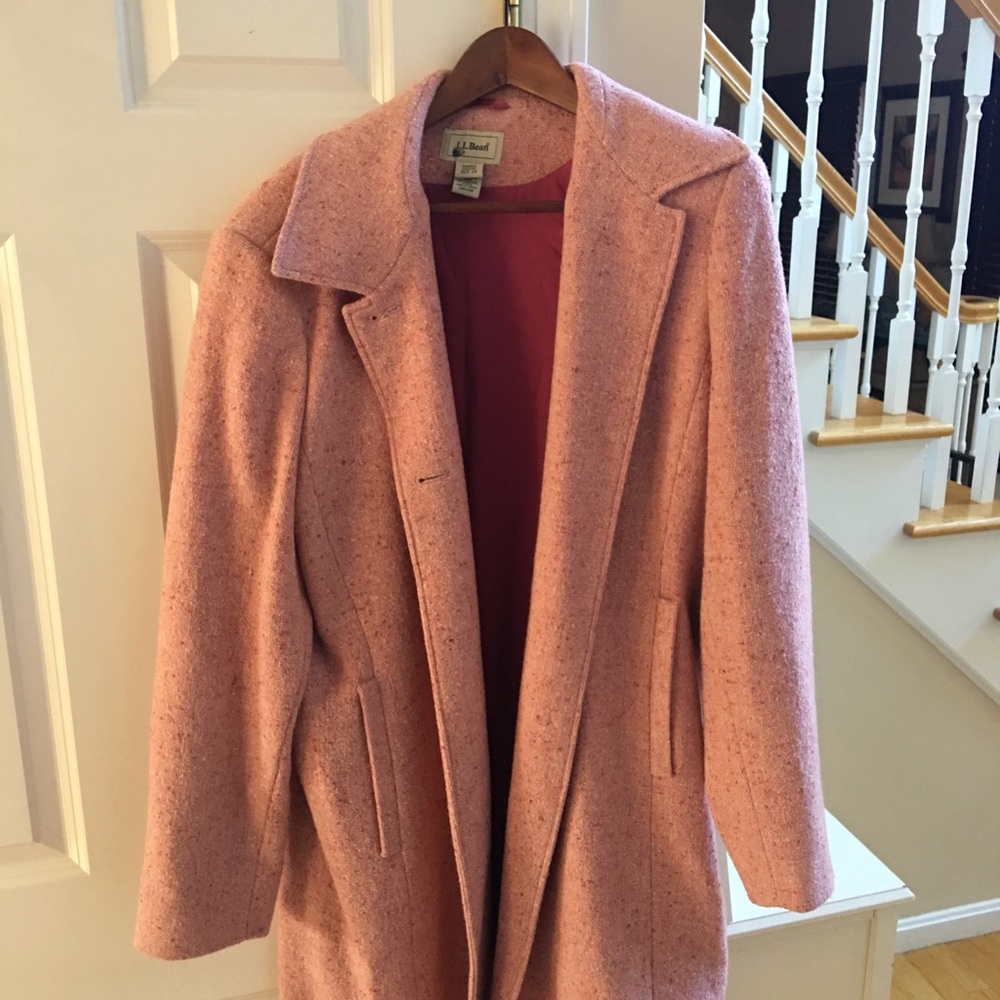 LL Bean dress coat/jacket. Lined.