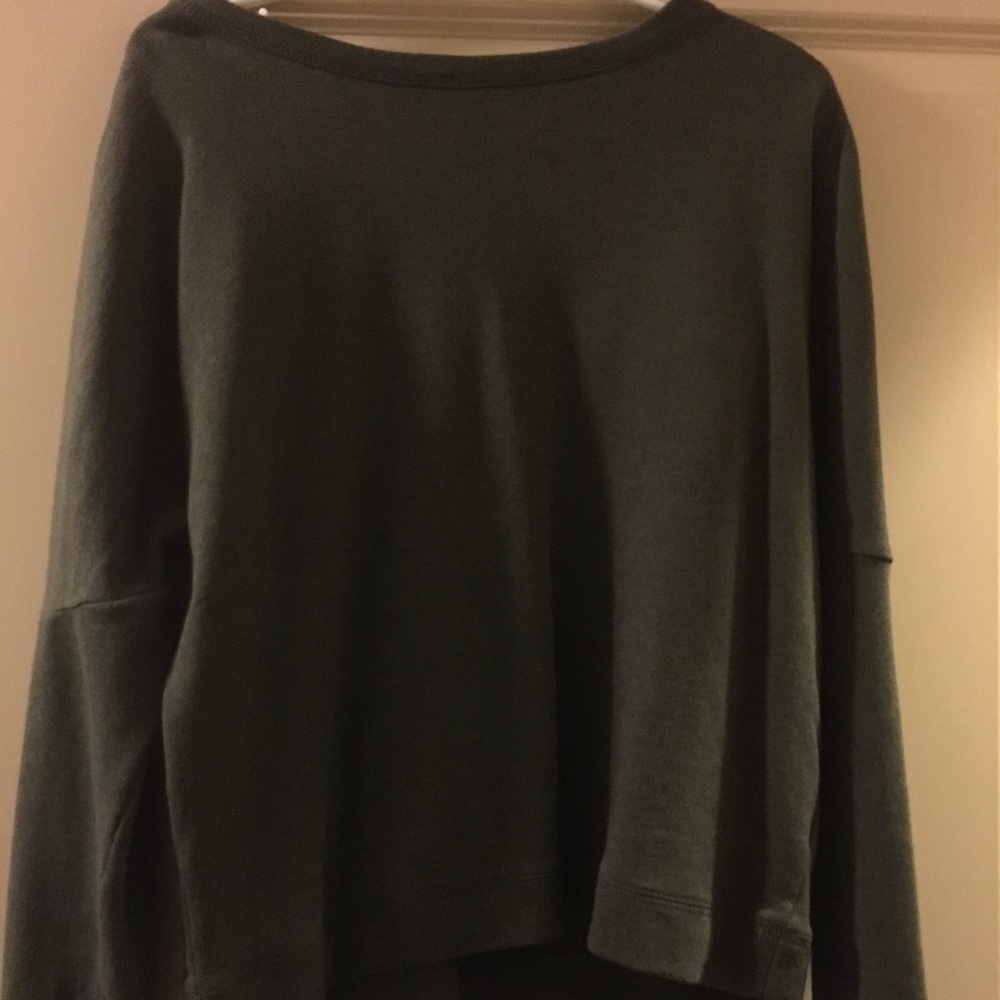 Olive green sweater