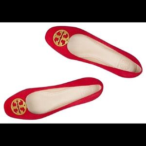 Tory Burch Chelsea Flats Red