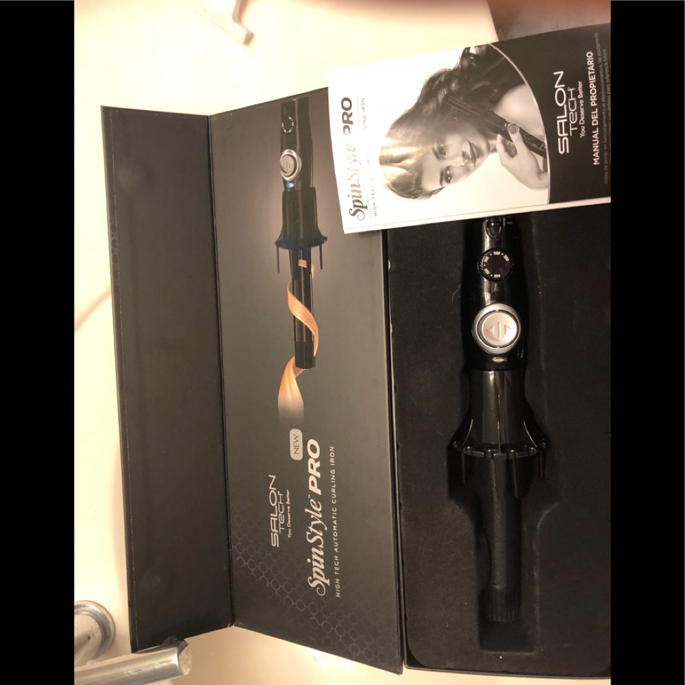 Salon Tech Spinstyle Pro Automatic Curling Iron