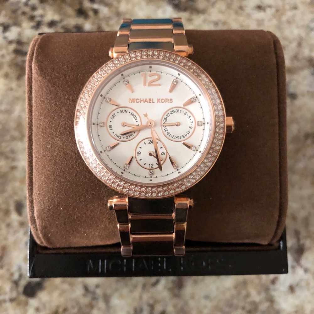 Michael Kors Rose Gold Watch