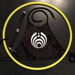 Black Bassnectar Velvet Halter w/ choker