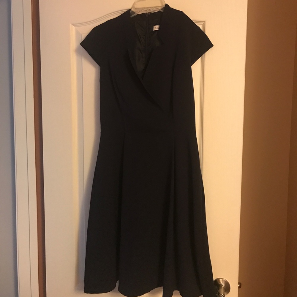 Calvin Klein navy dress