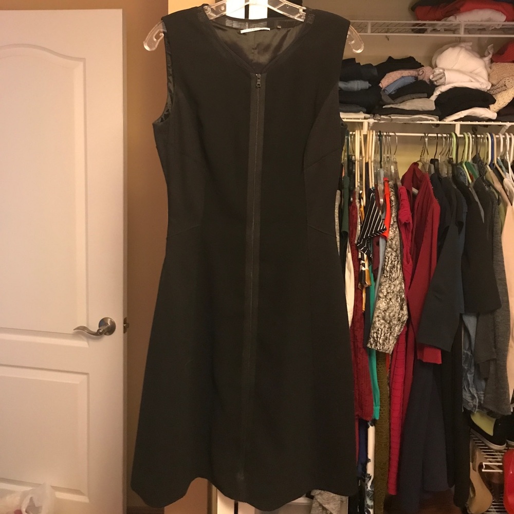 Tahari black dress
