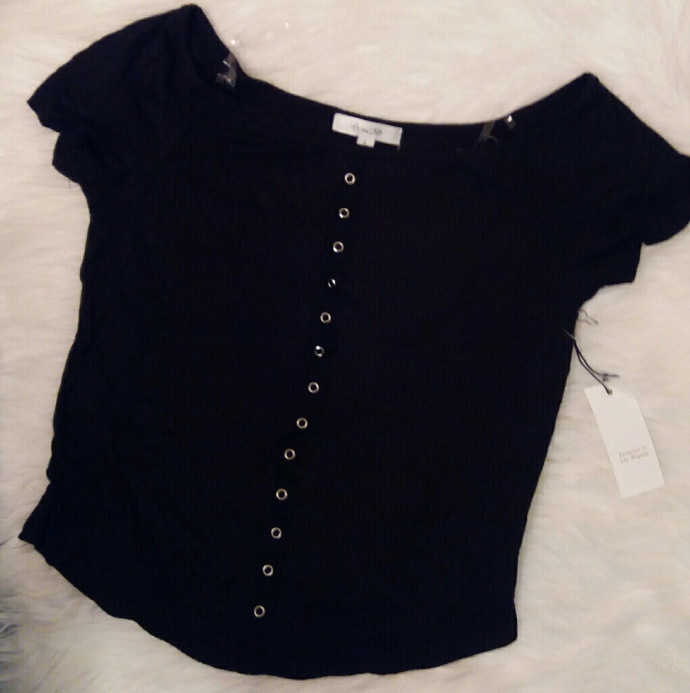 Cute Little Black Blouse