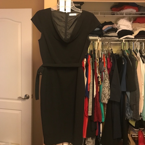 Calvin Klein Black sheath dress - Picture 1 of 2