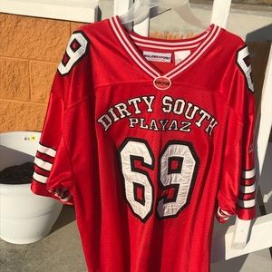 Rare “DIrty South Playaz” Malone Sports Jersey XL