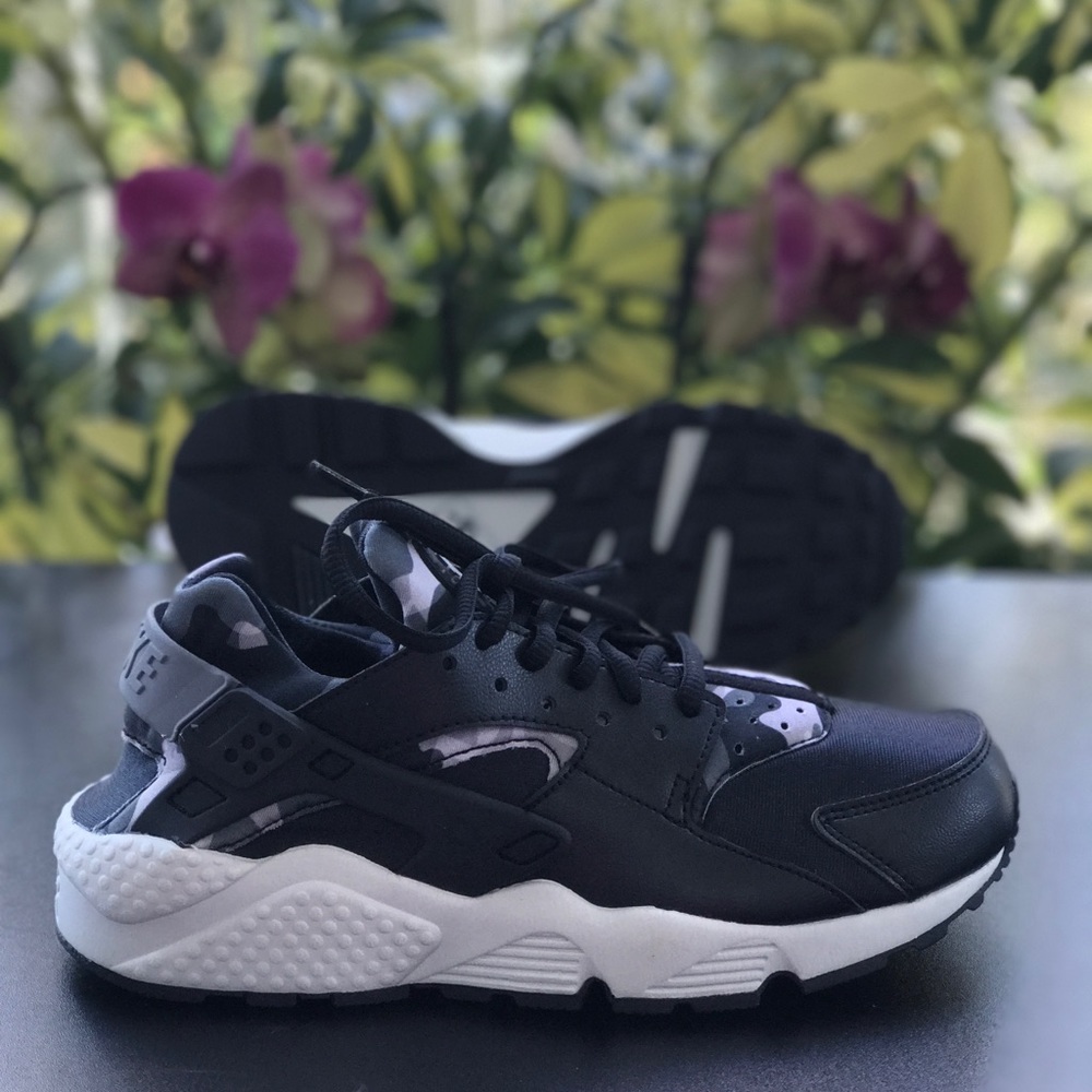 NWT Nike Huarache Run Print Cool Grey WMNS - Picture 4 of 8
