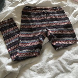 Anthropologie Fair Isle Long Underwear