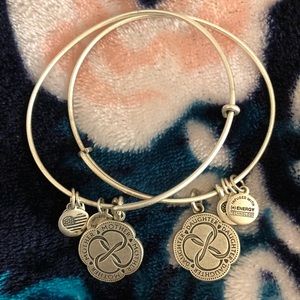Mother and daughter Alex & Ani bracelet set