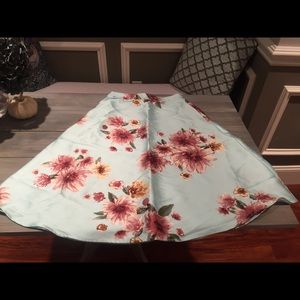 Floral skirt
