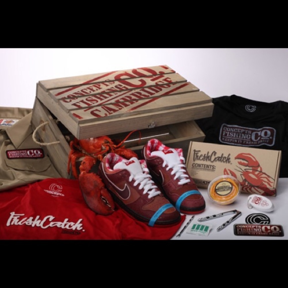 Concepts Nike SB Red Lobster Pack