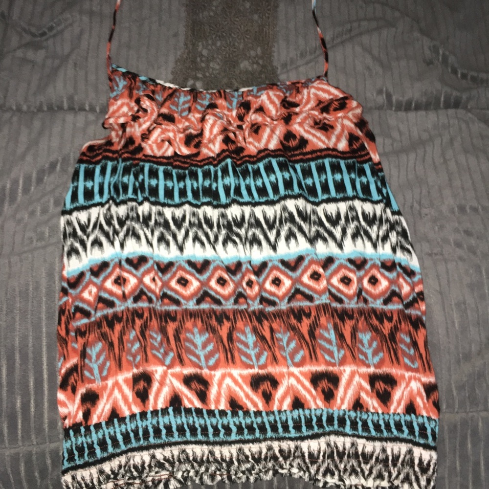 Aztec Pattern Tanktop - Picture 1 of 3
