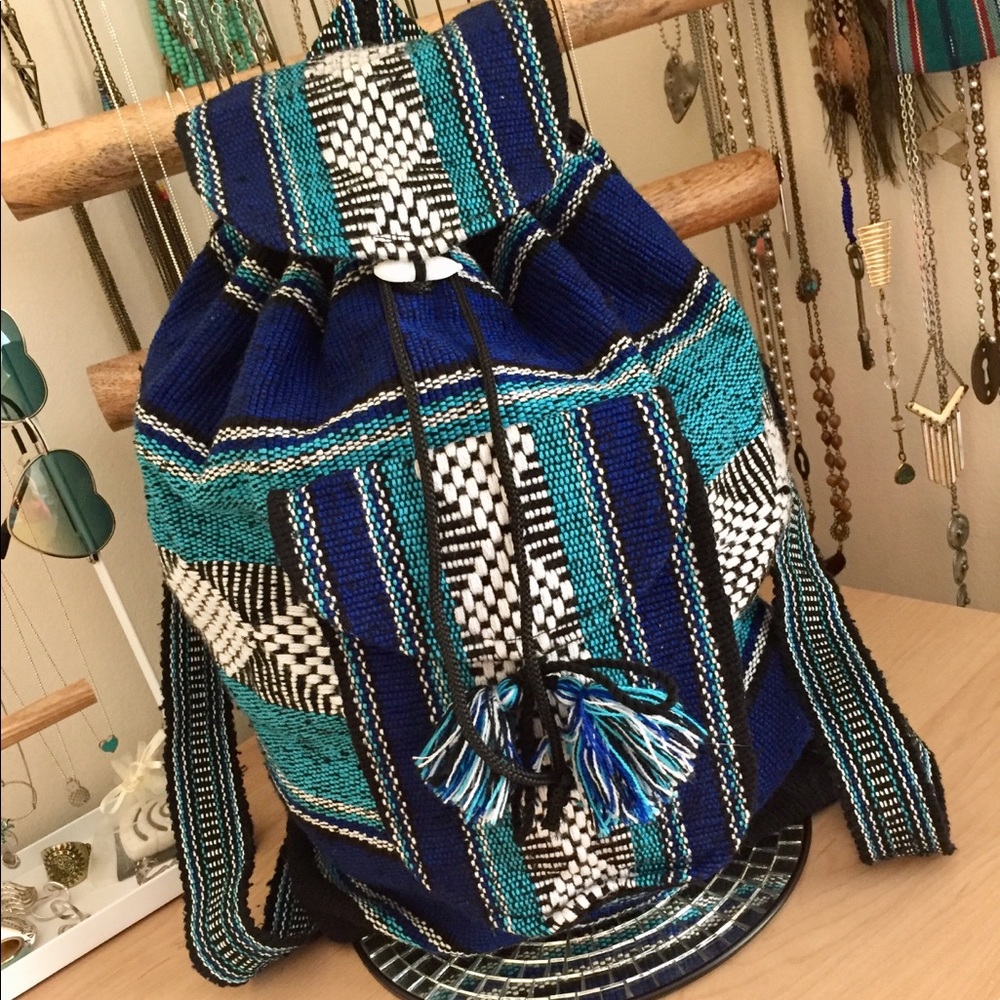 Baja Serape Backpack 🌴