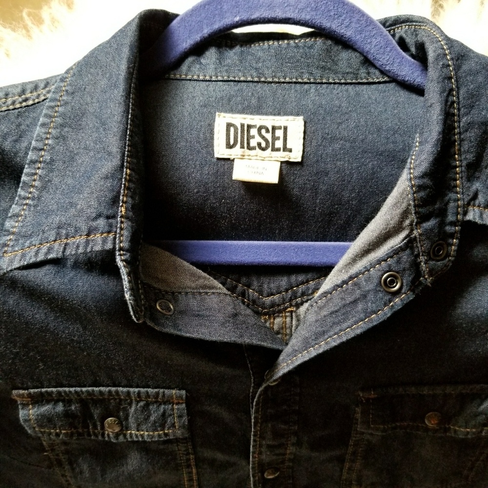 Diesel Industry Denim Top Shirt