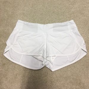 Lululemon speed shorts