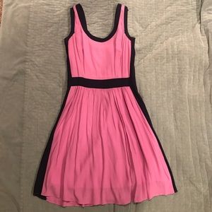 LP A-line color block dress