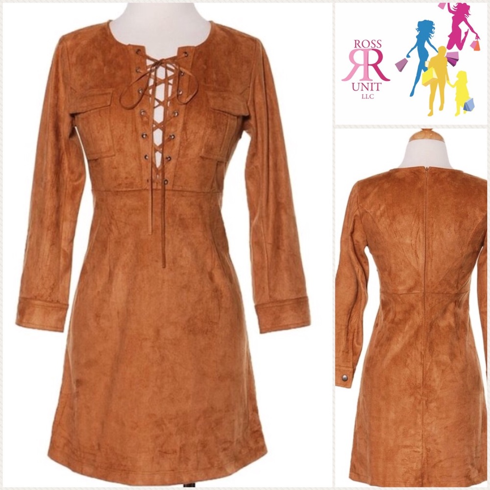 It’s My Fault Dress - Camel